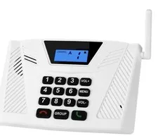 Intercoms Wireless for Home, Full Duplex Hands-Free Intercom, 5300ft White 