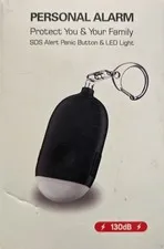 Hion Personal Safety Alarm Rechargeable 130dB Self Defense Keychain FreeShipping