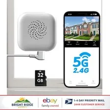 2K WiFi Camera for Home Monitoring, Night Vision and Smartphone Compatibility