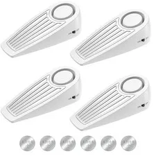 ANKOSHUN Door Stoppers Alarm Security, 120dB Security Alarm, Hotel Door Alarm...