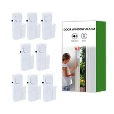 Door Window Alarm, 90dB Door Alarms Sensor for Kids Safety, Home Security, Do...