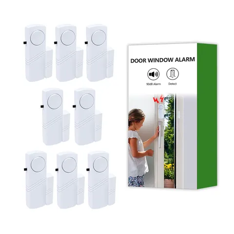 Door Window Alarm, 90dB Door Alarms Sensor for Kids Safety, Home Security, Do...