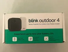 Blink Outdoor 4 Wireless Battery 1080p Outdoor IP Camera w/ Sync Module Black