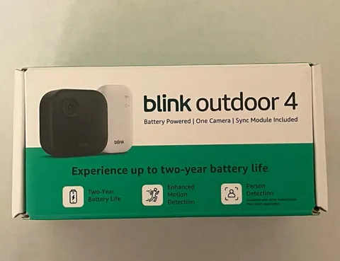 Blink Outdoor 4 Wireless Battery 1080p Outdoor IP Camera w/ Sync Module Black