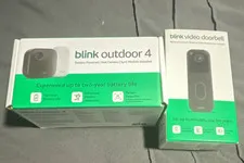 Blink Video Doorbell Wireless Wi-Fi Two-Way Audio Motion Black: BRAND NEW