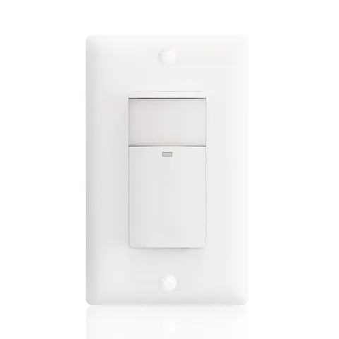 Motion Sensor Light Switch, PIR Motion Detection Wall Switch with Adjus