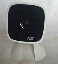 ADT RC845 1080p FHD IP/Wi-Fi Wireless Indoor Surveillance Camera w/ Stand, B/W