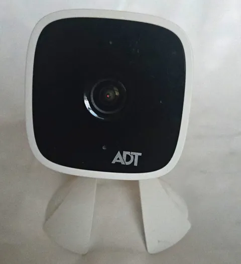 ADT RC845 1080p FHD IP/Wi-Fi Wireless Indoor Surveillance Camera w/ Stand, B/W
