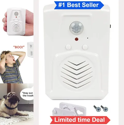Motion Activated Audio Player 120 Degree PIR Sensor Recordable 120 Seconds