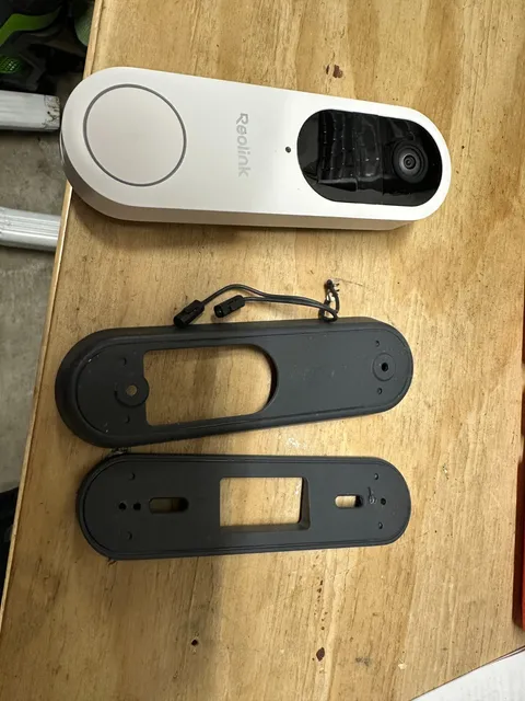 Reolink 2K 5MP WiFi Video Battery Doorbell Person/Vehicle/Package Detection Whit