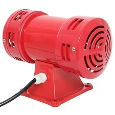 Air Raid Siren, 110V Electric Motor Driven Siren Alarm - 150db, Super Loud fo...