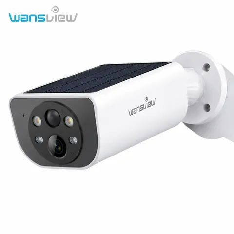 Wansview 2K Battery Powered Outdoor Security Camera WiFi Color Night Vision
