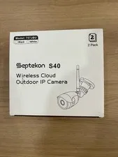 Brend New Outdoor Security Cameras 1080P Septekon S40 Wireless IP Camera 2-Pack