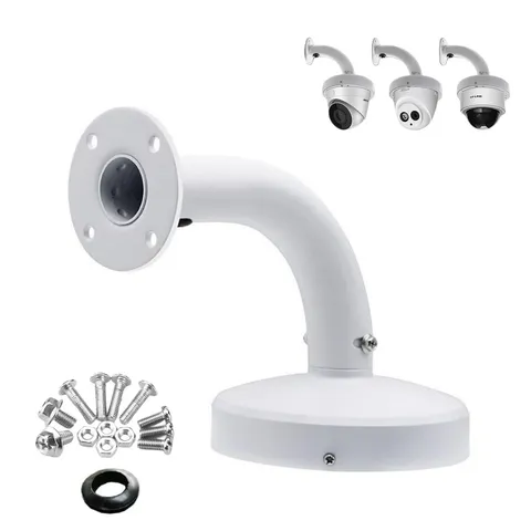 Universal Security Dome Camera JType Wall Mount Junction Box Bracket 10 Inch