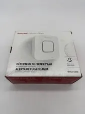 Honeywell Water Leak Detector New White WHLDT100 Alarm Audible Alert Detection  