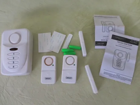 defiant ALARM kit home security door / window instructions THD-WK