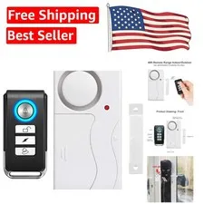 105dB Wireless Alarm System for Doors & Windows - Easy Installation & Operation
