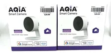 AQIA 1080p Indoor Smart Camera WiFi Wireless Baby Pet Monitor Alexa Google X2