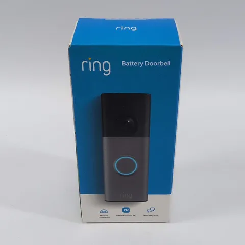 New Ring Battery Doorbell 2k Camera Doorbell