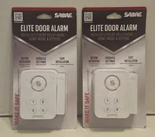 Sabre Elite Door Alarm Battery Operated HSRLEDA / Lot Of 2 / New & Sealed G