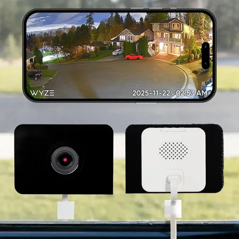 HD WiFi Security Camera Indoor Outdoor White Color Night Vision Motion Detection