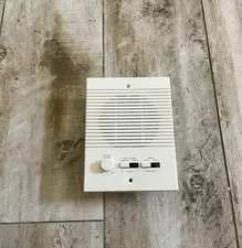 N65 Indoor Audio Intercom Wall-Mount Room Station Speaker Volume Control White