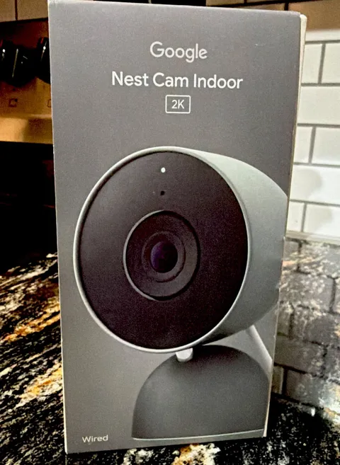 Google Nest Cam Indoor (Wired, 3rd Gen) 2025 Gently used.