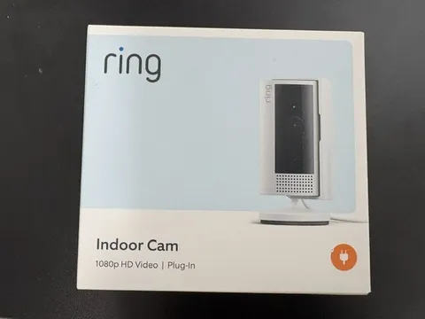 Ring Indoor Cam 2nd Gen Plug-In 1080p HD WiFi Security Camera White 🔥New/Sealed