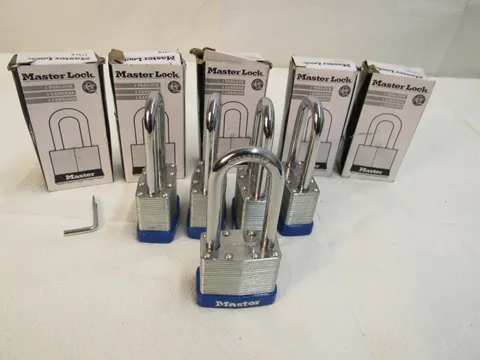 Master Combination Padlock 179LH With Resettable Combination Lot of 10
