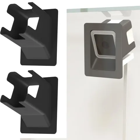 2 Pack Angled Window Mount for Wyze Cam V4 V3, Tilts 20 Degrees