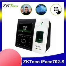 ZKTeco iFace702-S 4.3" TCP/IP 4G ADMS Biometric Face Fingerprint Time Attendance