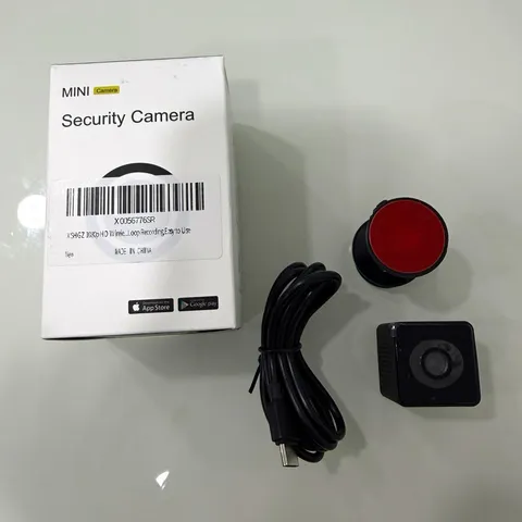 Indoor Wi‑Fi IP mini Security Camera 1080p Color 16:9 USB Power Black Google