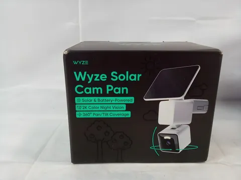 Wyze Solar Cam Pan 2K Outdoor Wi-Fi Security Camera with Solar Panel