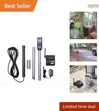 Wireless Driveway Alarm Electromagnetic Vehicle Detection Security System