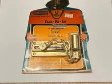 IDEAL SK28 SECURITY CHAIN DOOR LOCK  KEY OPERATED DOOR CHAIN BRASS USA