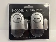 Noopel Alarm Door And Window Magnet Sensor Triggered Alarm 2 pack new