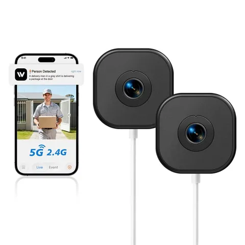 2K Window Camera,5Ghz & 2.4Ghz WiFi Security Camera for Home,120° Wide View,F...