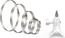 Outdoor Security Camera Pole Mount, White