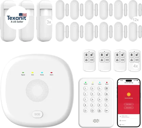 Alarm System for Home Security - Wireless Home Burglar Security System, Expandab