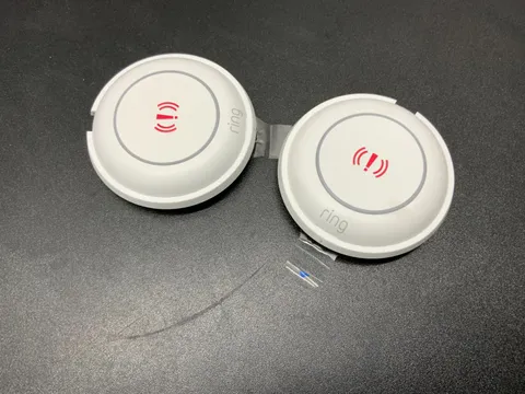 ring white Alarm Panic Buttons - (2nd Gen) - 2 Pack -