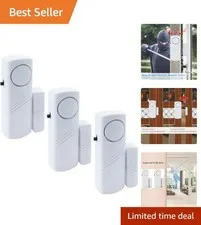 Door Window Alarm, 90DB Door Alarms for Kids Safety | Wireless Sensor Door Wi...