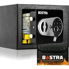 Fireproof Safe Box Digital Keypad Security Safe 0.23 Cubic Feet