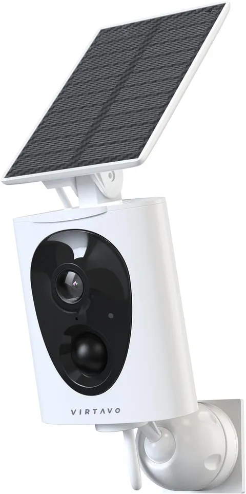 Solarflask 2K Solar Security Cameras Wireless Outdoor, Starlight Lens, Color Nig