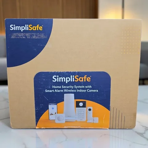 SimpliSafe Home Security System With Smart Alarm Wireless Indoor Camera Sealed