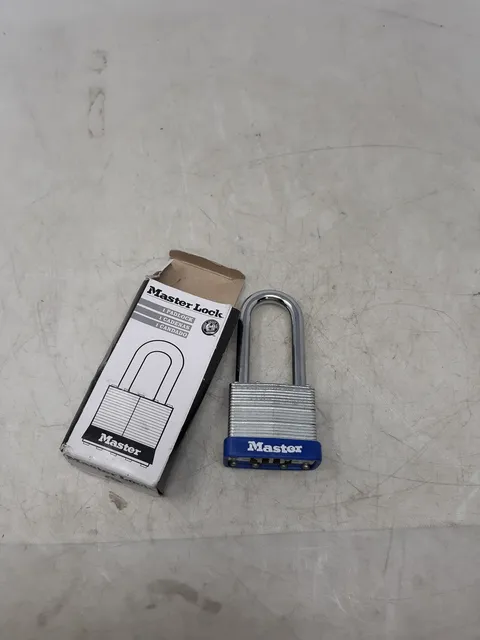 Master Lock 3 Dial Combination Padlock 1-7/8" Laminated Steel 3BRL35 Long Shackl