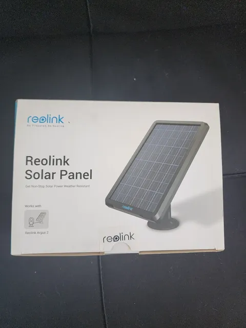 Reolink 3W Solar Panel for Argus 2 / Argus Pro Micro USB – New Sealed