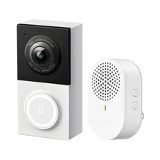 2K Wired Smart Video Doorbell - 180 Ultra-Wide Field of View, Person/Vehicle/...