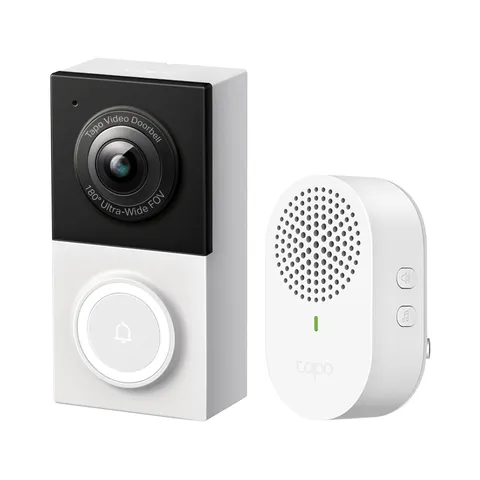 2K Wired Smart Video Doorbell - 180 Ultra-Wide Field of View, Person/Vehicle/...