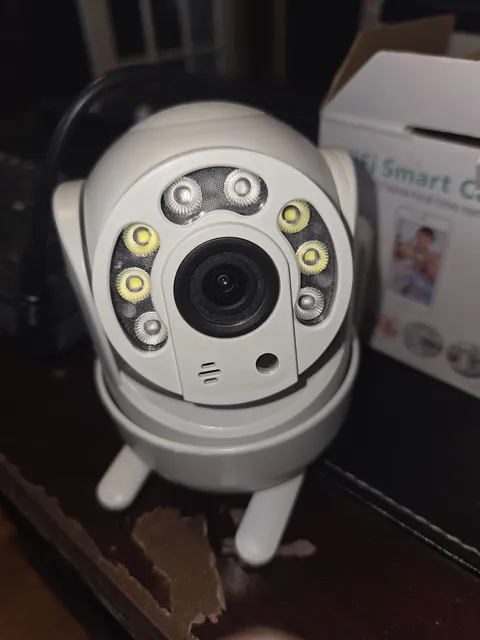 360° WiFi Camera Panoramic Night Vision Home Security IP Camera 1080P Smart Cam