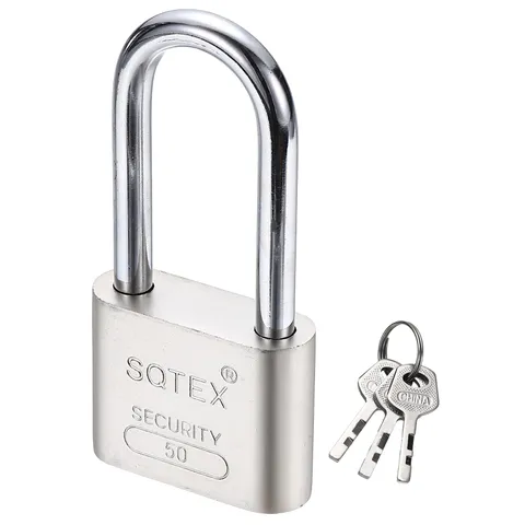 100 x 50 mm Heavy Duty Lock Alloy Steel High Security Padlock with 3 Keys